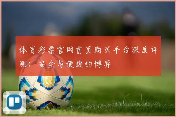 体育彩票官网首页购买平台深度评测：安全与便捷的博弈